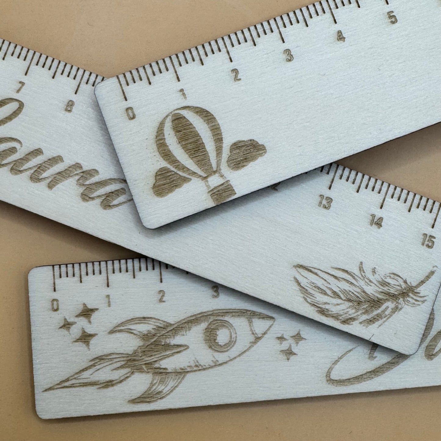 Personalisierbares Lineal - 15cm