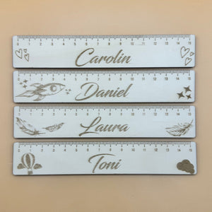 Personalisierbares Lineal - 15cm